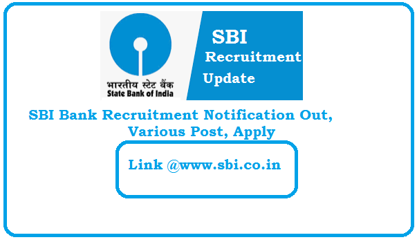 SBI Bank Recruitment 2023 Notification Out, 1031 Post, Apply Link www.sbi.co.in