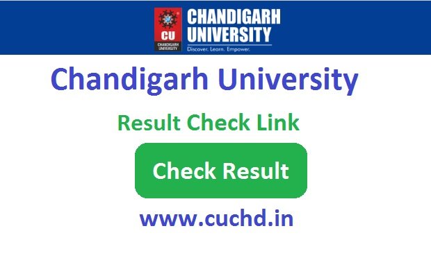 Chandigarh University Result 2023 Check Link www.cuchd.in