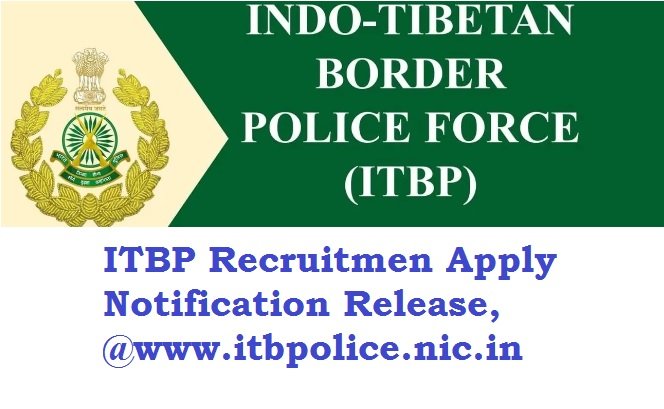 ITBP Recruitment 2023 Apply For 815 Post, www.itbpolice.nic.in Login, Registration