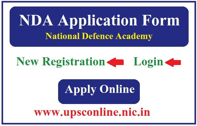 NDA 2 Application Form 2023 Apply For Registration Login www.upsconline.nic.in