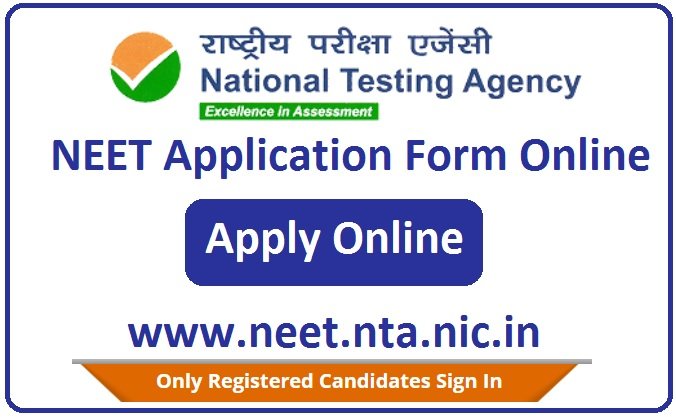 NEET 2023 Application Form Online, Registration, Login, www.neet.nta.nic.in
