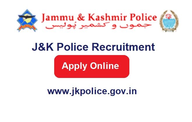 JK Police Recruitment 2023 Apply Online For 7155 Post www.jkpolice.gov.in