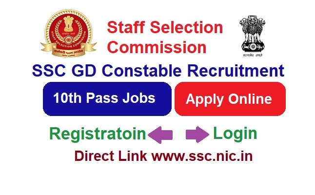 SSC GD Recruitment 2023 Apply Online For 51533 Constable Various Post @ssc.nic.in