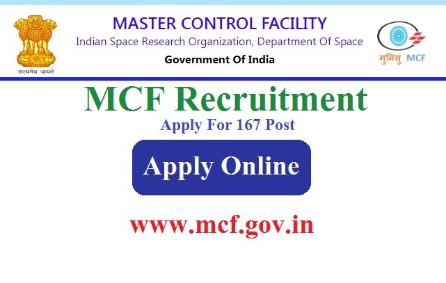 MCF Hassan Recruitment 2024 Apply Online For 167 Post www.mcf.gov.in