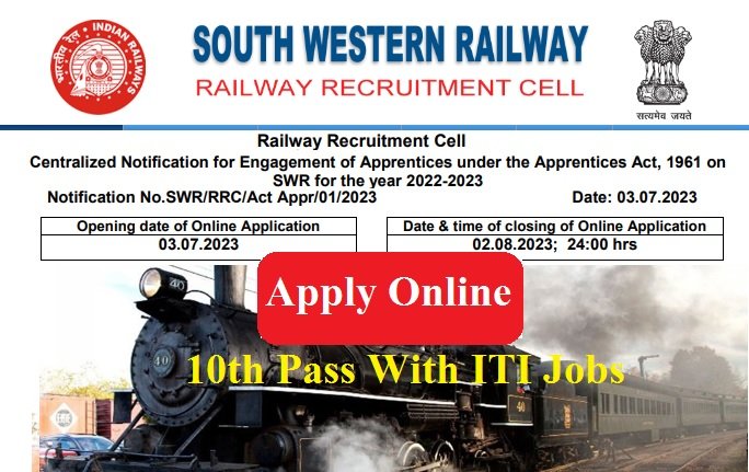 South Western Railway Recruitment 2023 Apply For 904 Post www.rrchubli.in