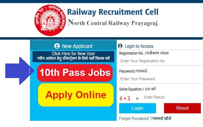 Railway NCR RRC Prayagraj Various Trade Apprentices 2024 Apply Online for 1664 Post Vacancies, www.rrcpryj.org