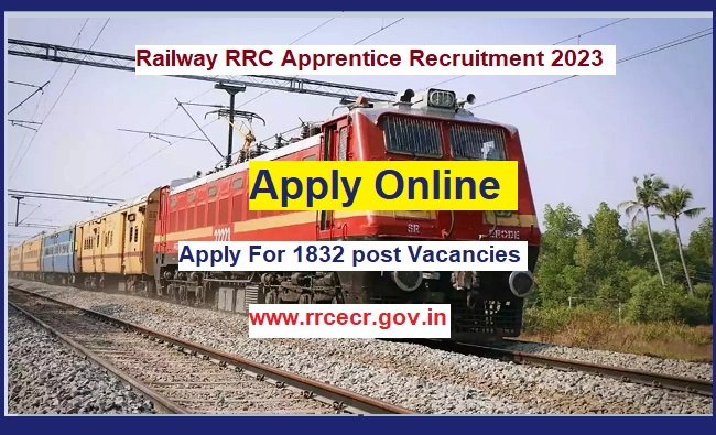 Railway RRC ECR Apprentice Recruitment 2024 Apply Online For 1832 post, @www.rrcecr.gov.in